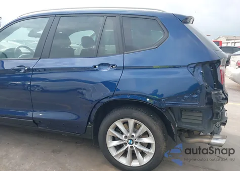 2017 BMW X3 xDrive28I from USA, damaged, VIN 5UXWX9C3XH0W74375